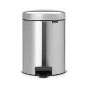 Brabantia Pedalhink NEWICON 5 l, fingersäker, matt stål