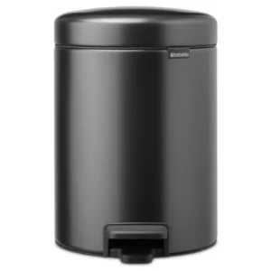 Brabantia Pedalhink NEWICON 5 l, konfidensgrå, stål