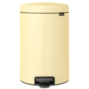 Brabantia Pedalhink NEWICON 20 l, mjuk gul, stål