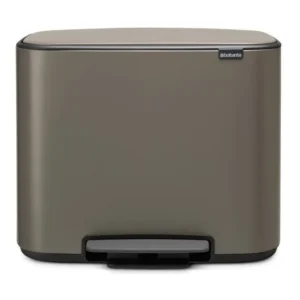 Brabantia Pedalhink BO 3 x 11 l, platina