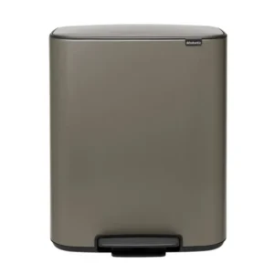 Brabantia Pedalhink BO 2 x 30 l, platina