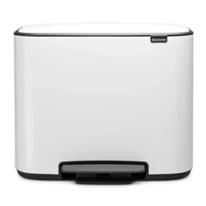 Brabantia Pedalhink BO 3 x 11 l, vit