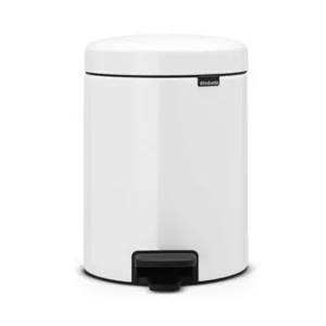 Brabantia Pedal-soptunna NEWICON 5 l, vit