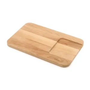 Brabantia Skärbräda 25 x 40 cm, för grönsaker, brun, trä
