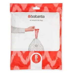 Brabantia Soppåsar B PERFECTFIT 5 l, 40 st