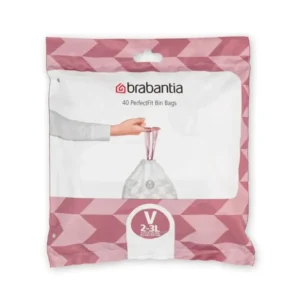 Brabantia Soppåsar V PERFECTFIT 3 l, 40 st