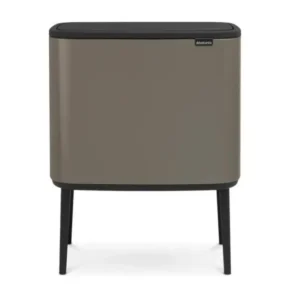 Brabantia Soptunna med trycklock BO, 36 l, platina