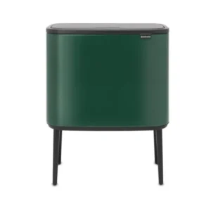 Brabantia Soptunna med trycklock BO TOUCH BIN 3 x 11 l, grön
