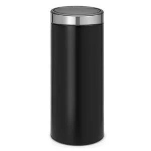 Brabantia Soptunna med trycklock TOUCH BIN NY 30 l, matt svart med matt lock