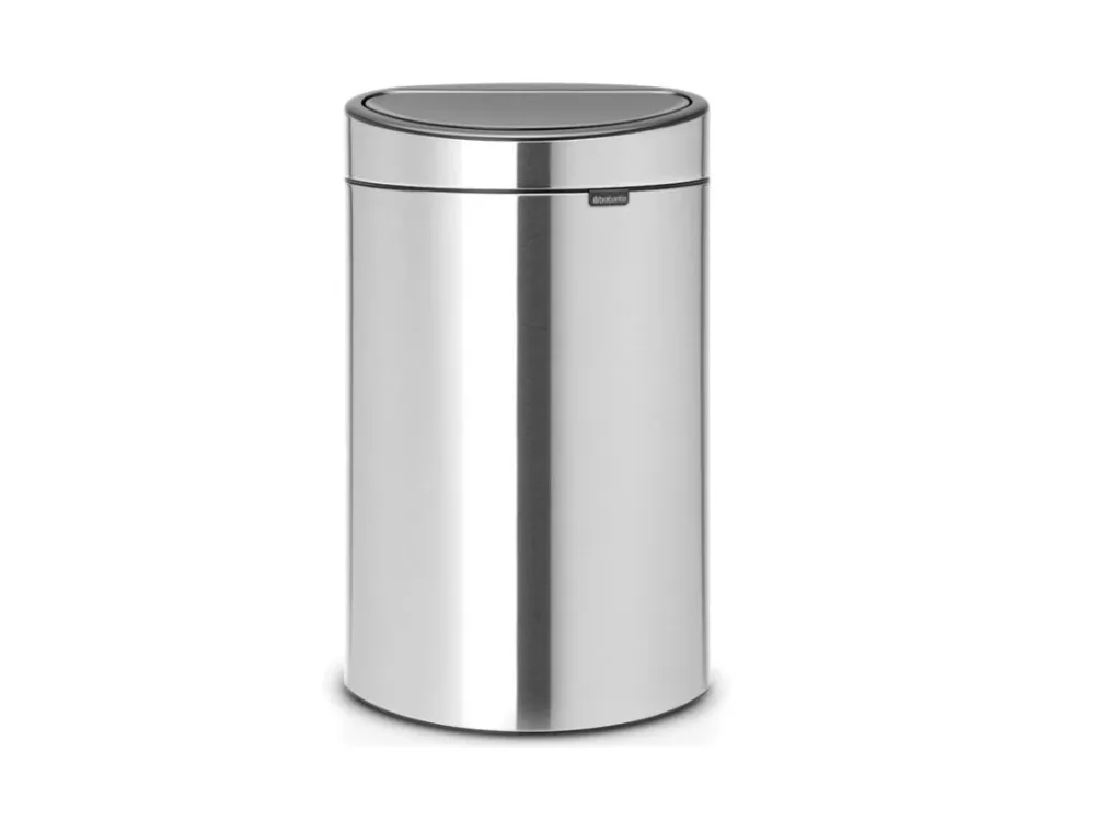 Brabantia Soptunna med trycklock TOUCH BIN NY 40 l, stål