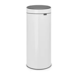 Brabantia Soptunna med trycklock TOUCH BIN NY 30 l, vit