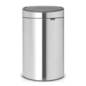 Brabantia Soptunna med trycklock TOUCH BIN NY 40 l, fingeravtryckssäker, matt stål