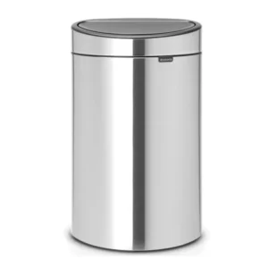 Brabantia Soptunna med trycklock TOUCH BIN NY 10 + 23 l, fingeravtryckssäker, matt stål