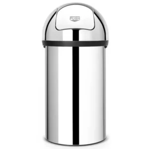 Brabantia Soptunna PUSH BIN 60 l, blankt stål