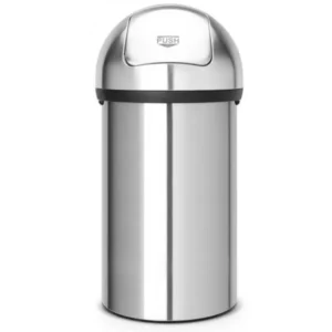 Brabantia Soptunna PUSH BIN 60 l, matt stål