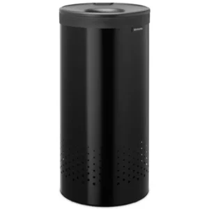 Brabantia Tvättkorg 35 l, matt svart, stål