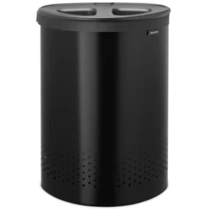 Brabantia Tvättkorg SELECTOR 55 l, matt svart, stål