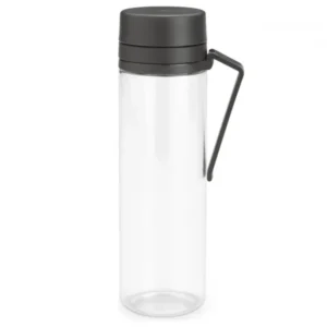 Brabantia Vattenflaska MAKE & TAKE 500 ml, mörkgrå