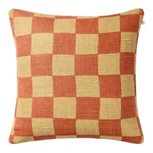 Buffalo Check Linen Cushion Cover 50x50