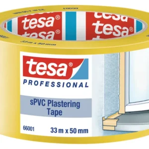 BYGGTEJP SPVC 66001 TESA GUL 50MM 33M