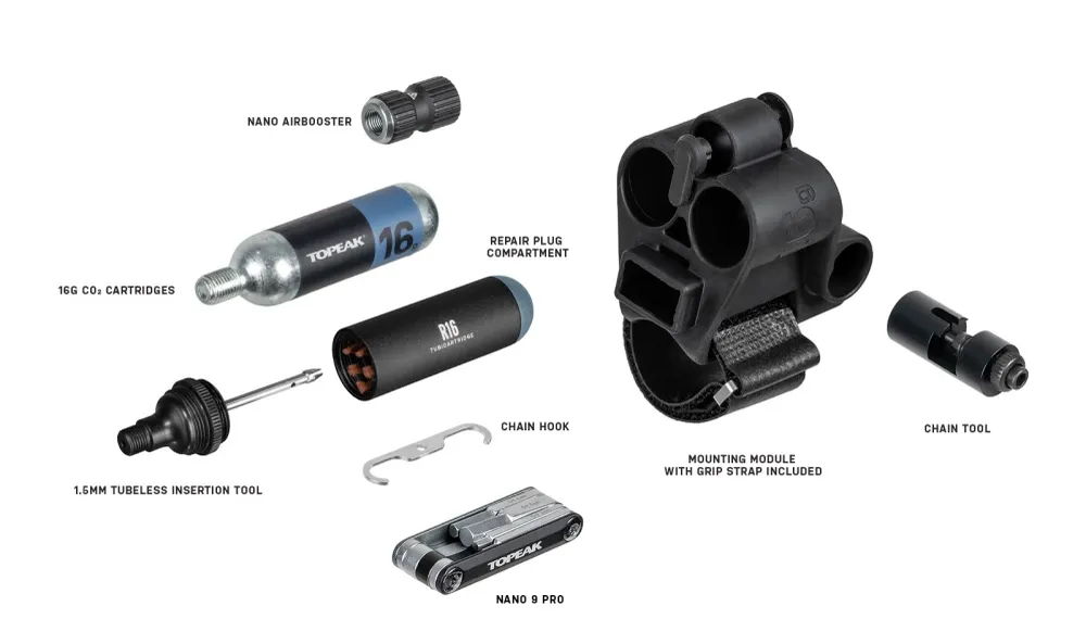 Co2 Multi-Tools TOPEAK TUBIMASTER RXT Pro