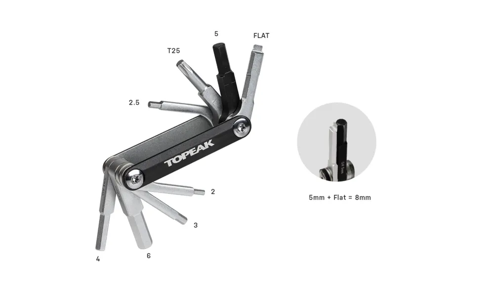 Co2 Multi-Tools TOPEAK TUBIMASTER RXT Pro