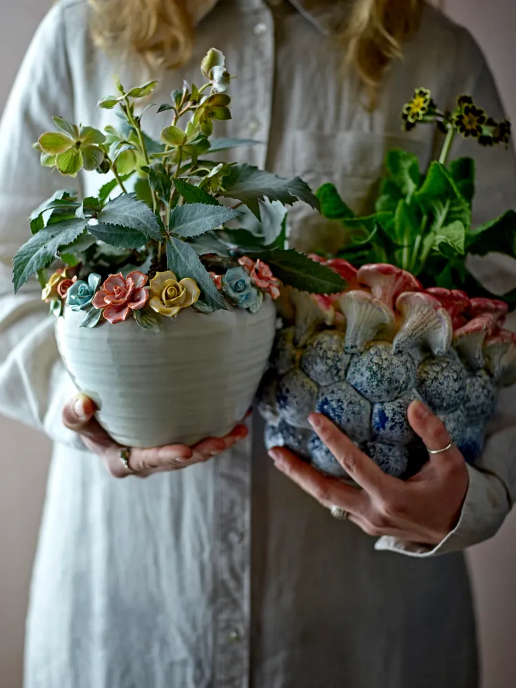 Creative Collection Maidan Blomkruka, Flerfärgad, Stengods