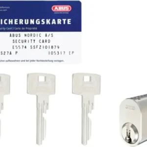 CYLINDER OVAL SSF3 ABUS ZOLIT 1-PACK MED 3 NYCKLAR