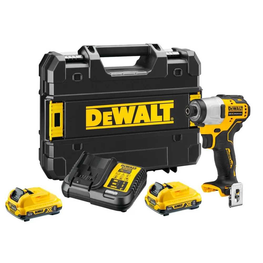 Dewalt DCF801D2-QW 12V 2Ah slagskruvmejsel
