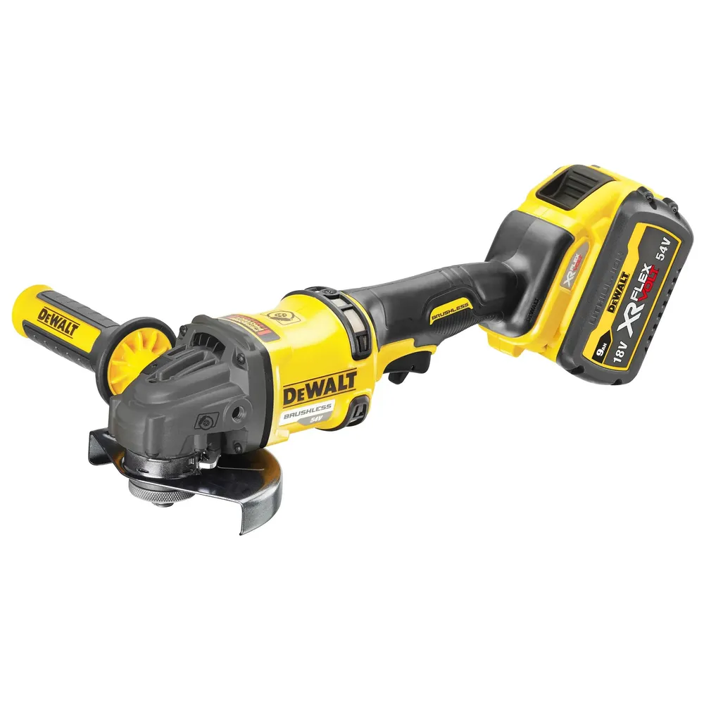 Dewalt DCG418X2-QW 54V 9Ah vinkelslip