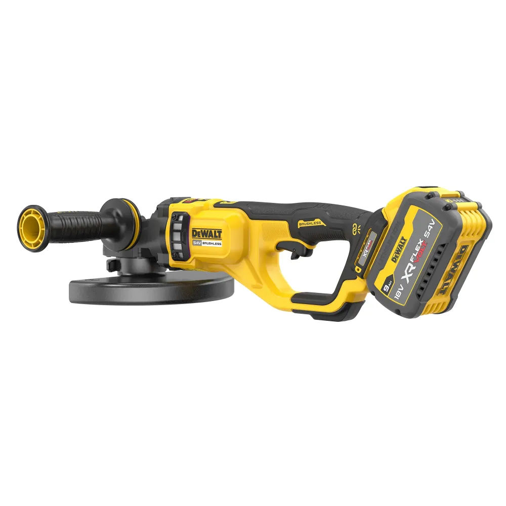 Dewalt DCG460X2-QW 54V 9Ah vinkelslip