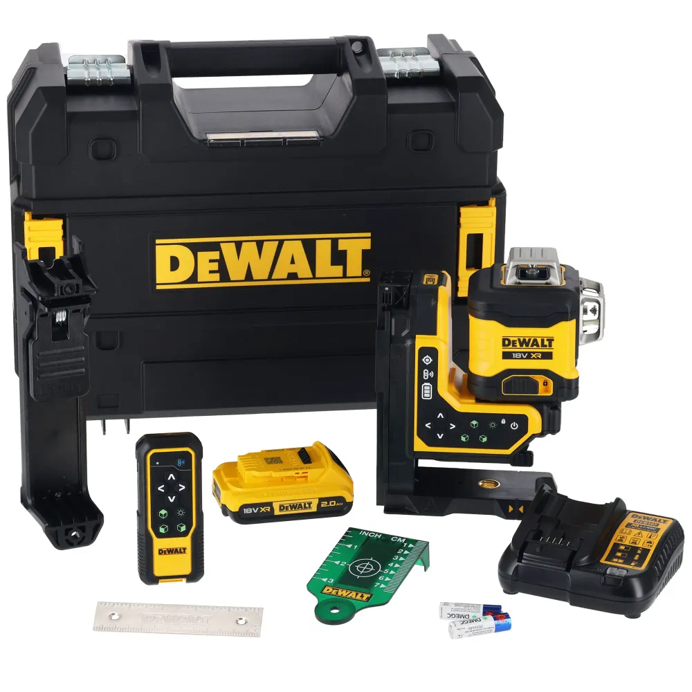 Dewalt DCLE34035D1-QW 18V 2Ah Grön lasernivå