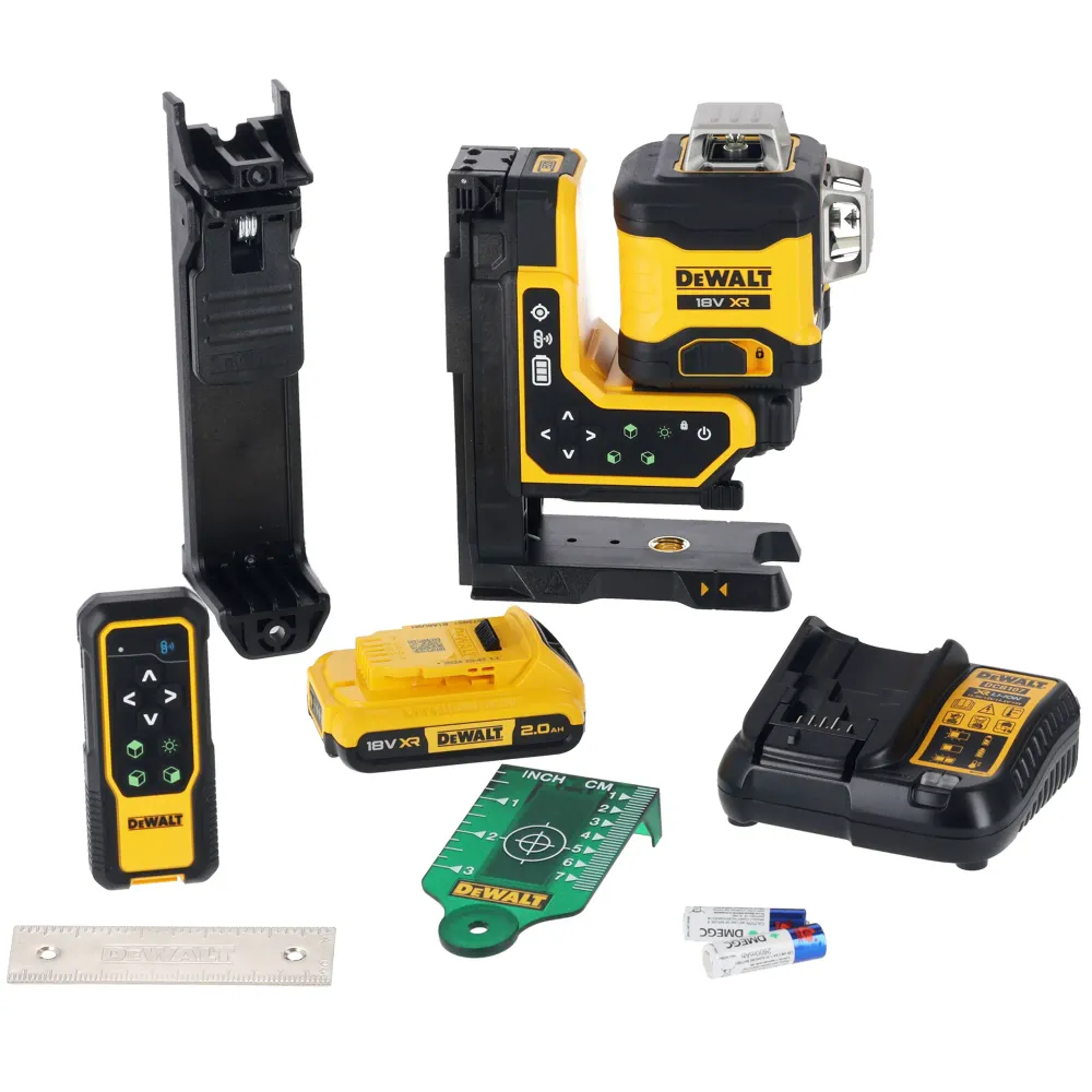 Dewalt DCLE34035D1-QW 18V 2Ah Grön lasernivå