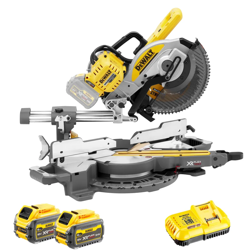 Dewalt DCS727T2-QW 54V 6Ah Kap- och geringssåg