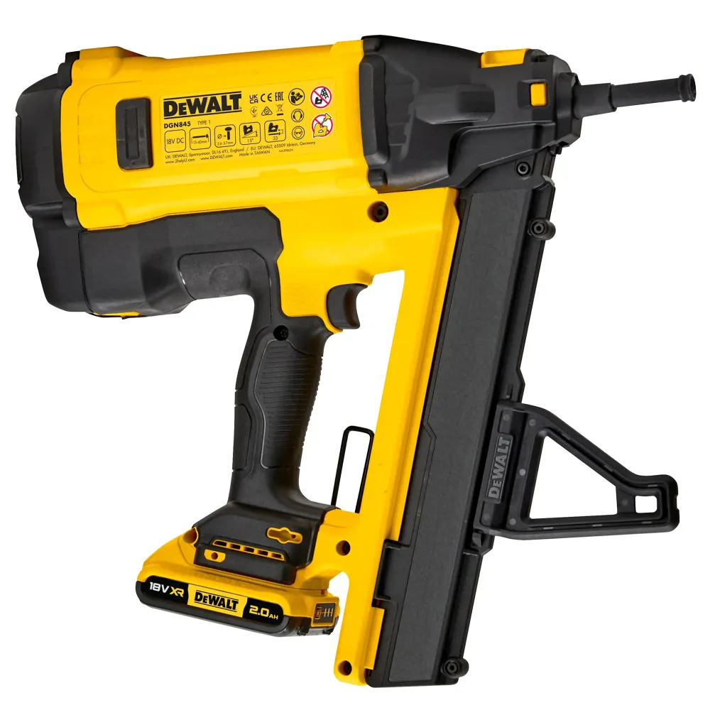 Dewalt DGN845D1-QW 18V 5Ah bensindriven spikpistol