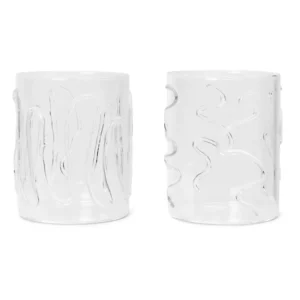 Doodle Glasses Set 2 Tall