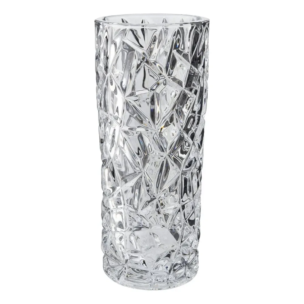 Dorre Elegant Vas rund glas höjd 24,5 cm