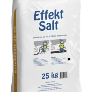 EFFEKTSALT TÖSALT FÖR HALKBEKÄMPNING UTOMHUS 25KG 40ST/PALL