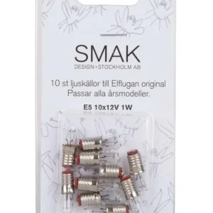 Elflugan Glödlampa 10-Pack