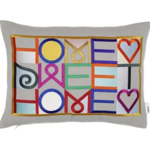 Embroidered Pillow - Home Sweet Home