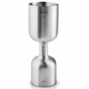 Eva Solo Barmått kopp LIQUID LOUNGE 25/50 ml, silver, rostfritt stål
