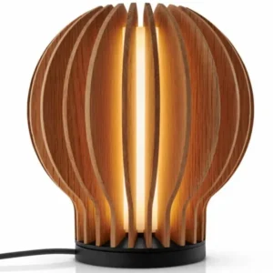 Eva Solo Bordslampa RADIANT 15 cm, LED, ljusbrun, trä
