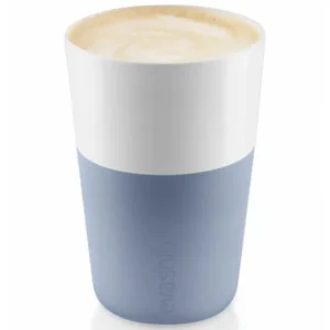 Eva Solo Caffe latte-mugg, set i 2 delar, 360 ml, blå