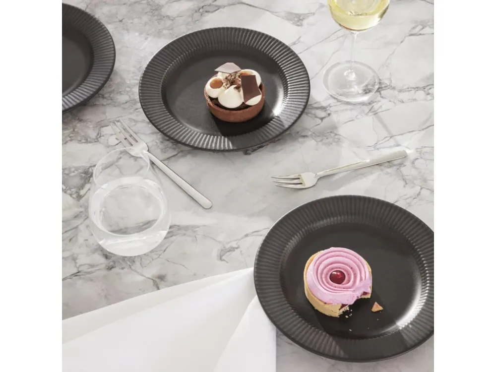 Eva Solo Dessertallrik LEGIO NOVA 19 cm, svart, stengods