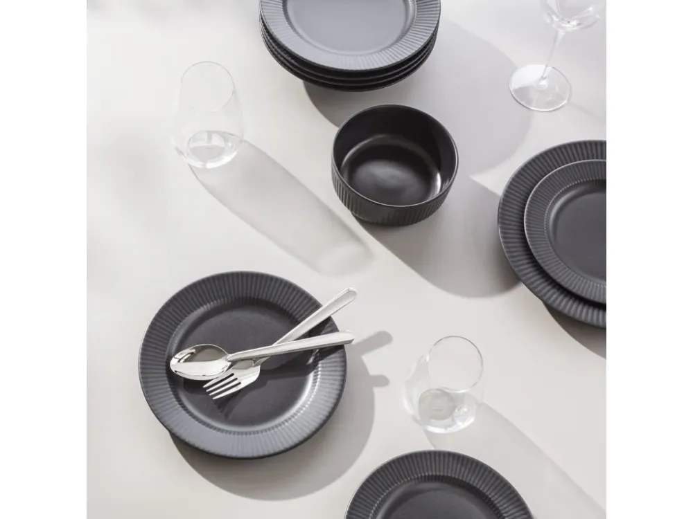 Eva Solo Dessertallrik LEGIO NOVA 19 cm, svart, stengods