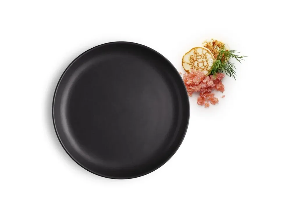 Eva Solo Desserttallrik NORDIC KITCHEN 17 cm, svart, stengods