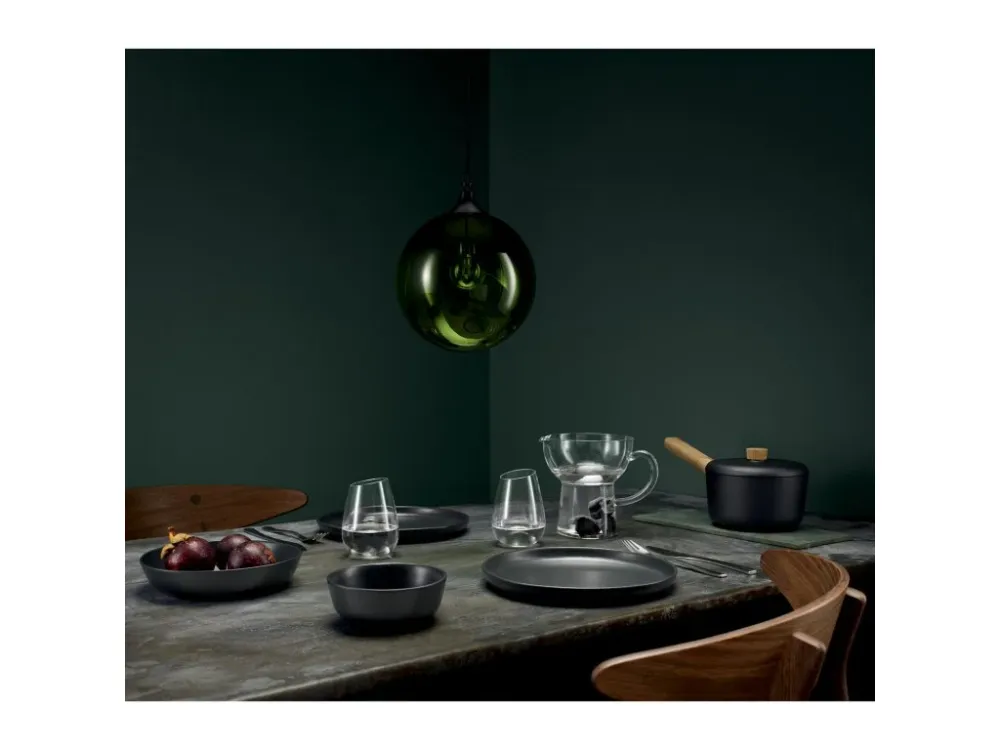Eva Solo Desserttallrik NORDIC KITCHEN 17 cm, svart, stengods