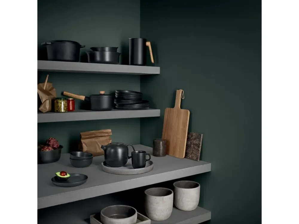 Eva Solo Desserttallrik NORDIC KITCHEN 17 cm, svart, stengods