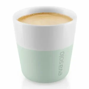 Eva Solo Espressomugg, set i 2 delar, 80 ml, salvia