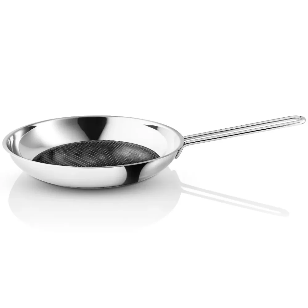 Eva Solo Non-stick stekpanna SLIP-LET CERAMIC 28 cm, silver, rostfritt stål